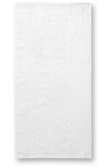 Asciugamano in bambù, 50x100cm - bianco, 50x100cm