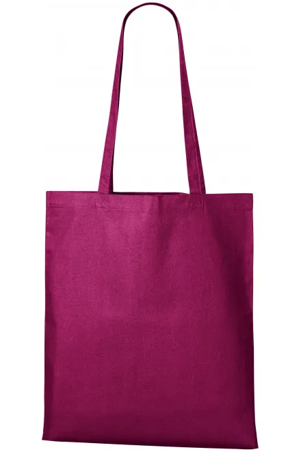 Borsa per la spesa in cotone - fucsia, uni