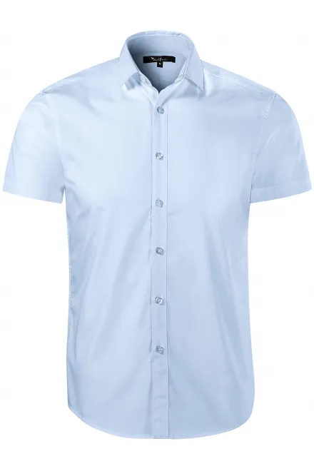 Camicia da uomo - Vestibilità slim - azzurro, M