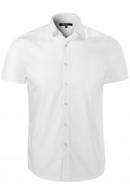 Camicia da uomo - Vestibilità slim - bianco, M