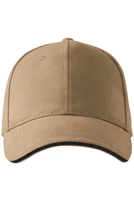 Cappuccio a contrasto - sabbioso, regolabile