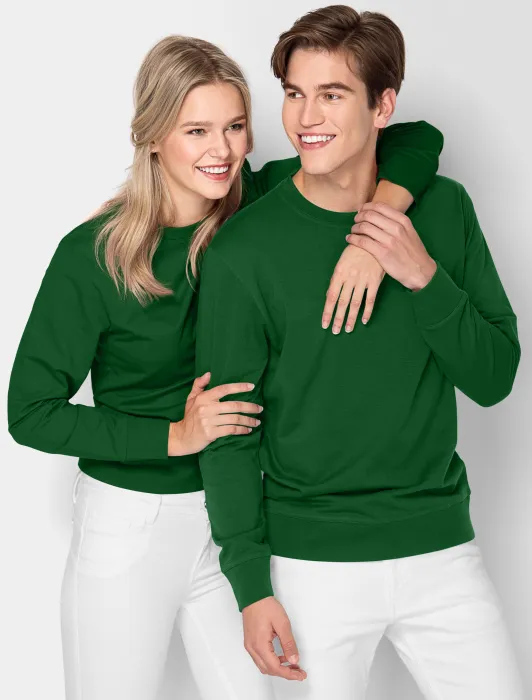 Felpa leggera, verde bottiglia