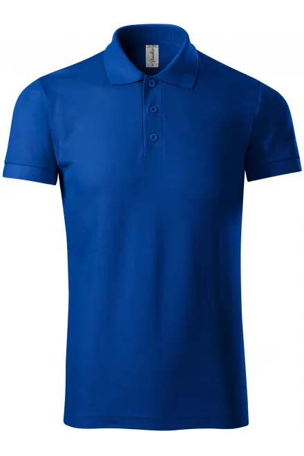 Comoda polo da uomo - blu reale, 3XL