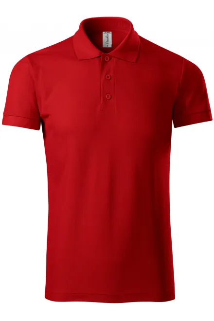 Comoda polo da uomo - rosso, 3XL
