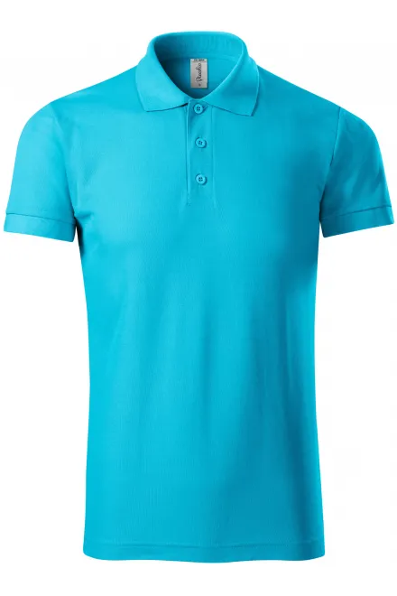 Comoda polo da uomo - turchese, 3XL
