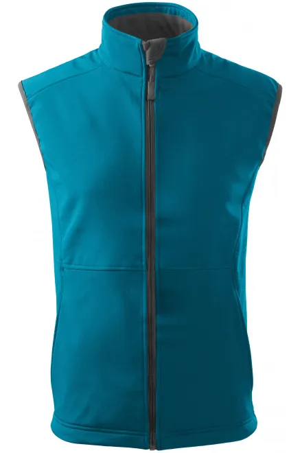 Gilet da uomo - turchese scuro, S