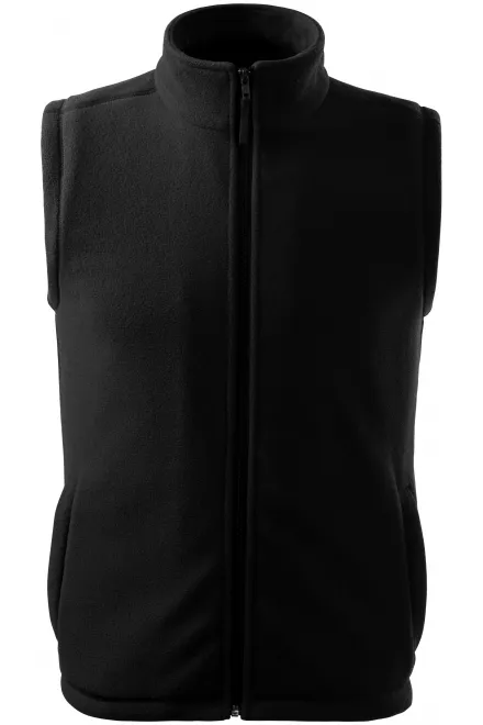 Gilet in pile classico - nero, XS