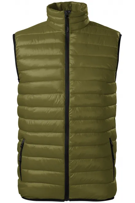 Gilet trapuntato da uomo - avocado, L