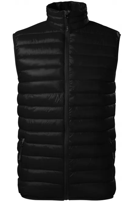 Gilet trapuntato da uomo - nero, L