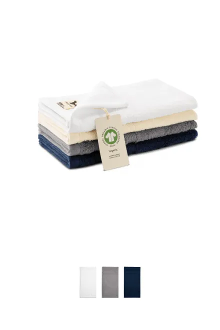 Asciugamano piccolo in cotone biologico, mandorla