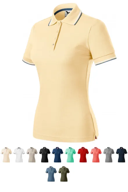 Polo classica da donna, vaniglia