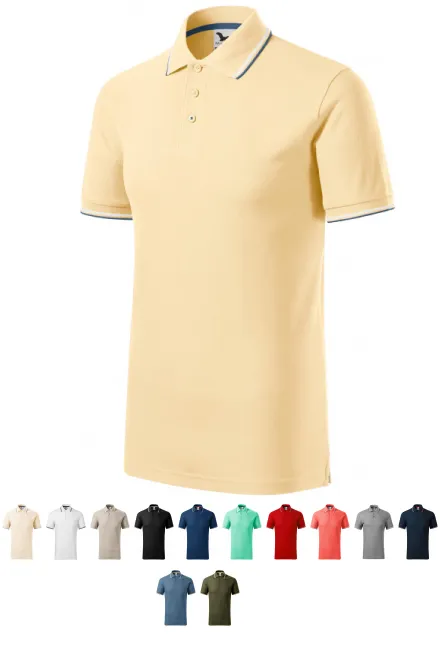 Polo classica da uomo, vaniglia