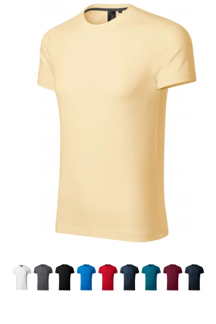 T-shirt da uomo decorata, vaniglia