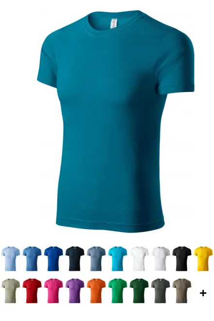 T-shirt leggera con maniche corte, petrol blue