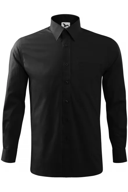 Maglia da uomo a maniche lunghe - nero, 3XL