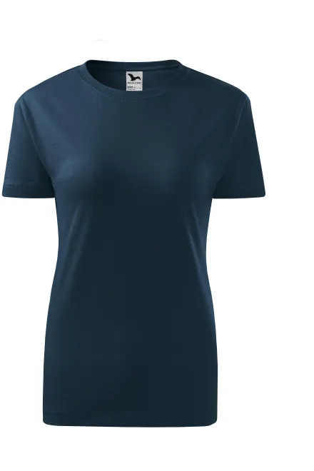 Maglietta classica da donna - blu scuro, S