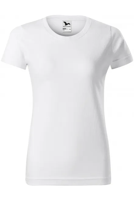 Maglietta semplice da donna - bianco, XS