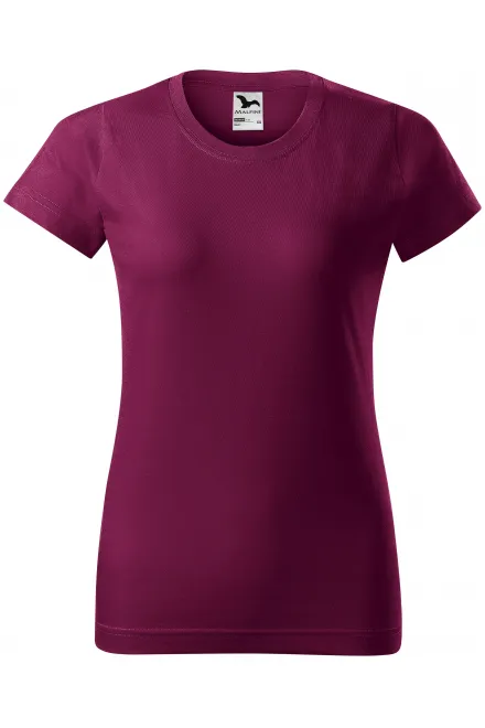Maglietta semplice da donna - fucsia, XS