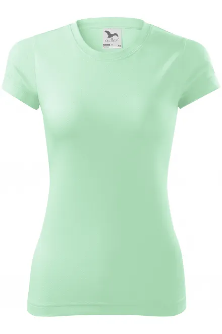 Maglietta sportiva da donna - menta leggera, M