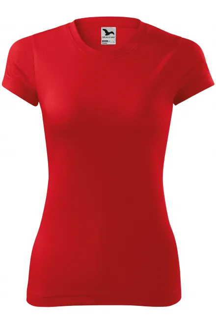 Maglietta sportiva da donna - rosso, M