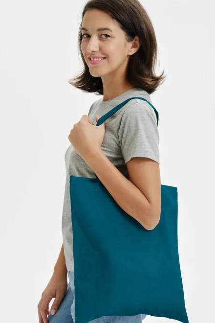 Borsa per la spesa piccola, petrol blue