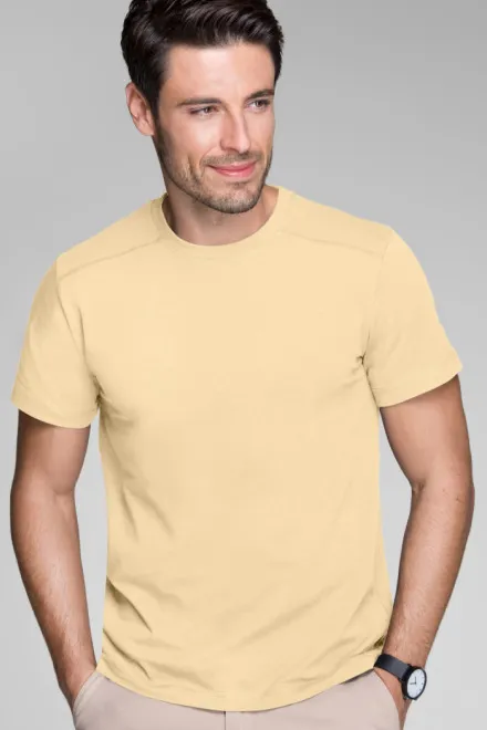 T-shirt da uomo decorata, vaniglia