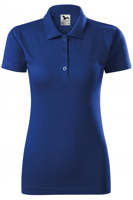 Polo donna slim fit - blu reale, XS
