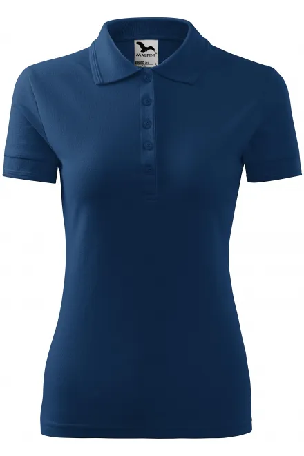 Polo elegante da donna - blu notte, S