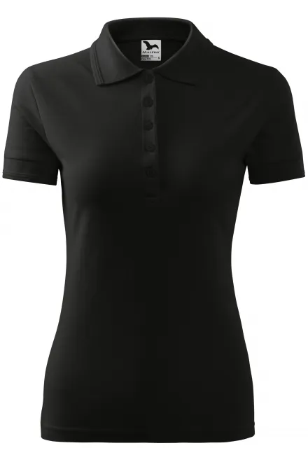 Polo elegante da donna - nero, S