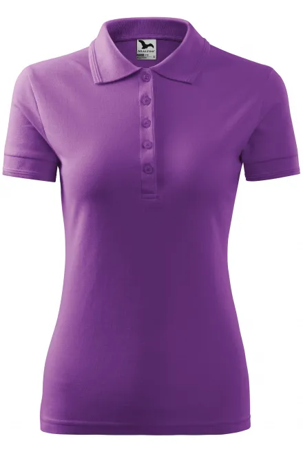 Polo elegante da donna - viola, S