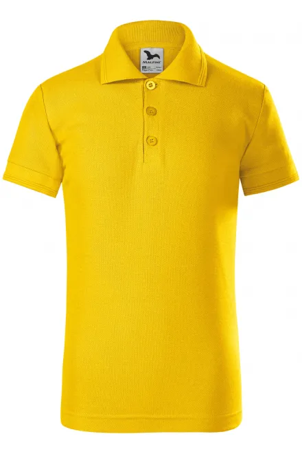 Polo per bambini - giallo, 128 cm / 12 anni