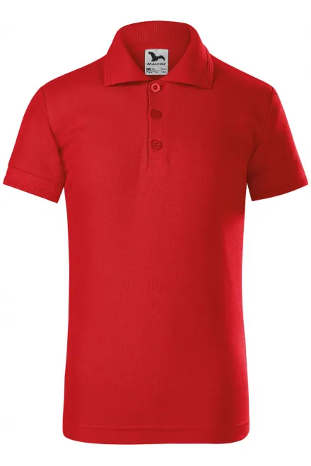 Polo per bambini - rosso, 128 cm / 12 anni