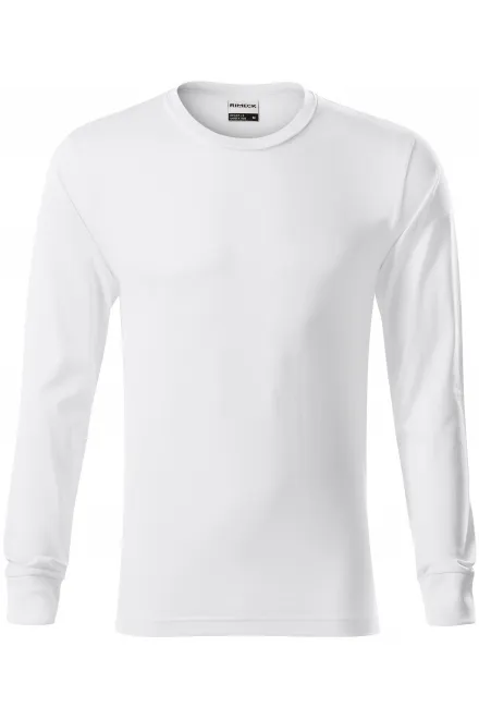T-shirt a maniche lunghe da uomo resistente - bianco, M