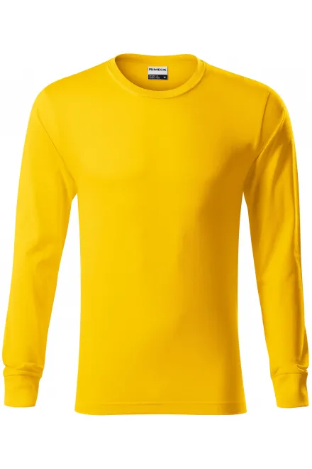 T-shirt a maniche lunghe da uomo resistente - giallo, M