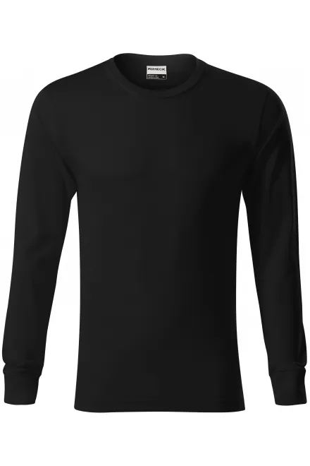 T-shirt a maniche lunghe da uomo resistente - nero, M