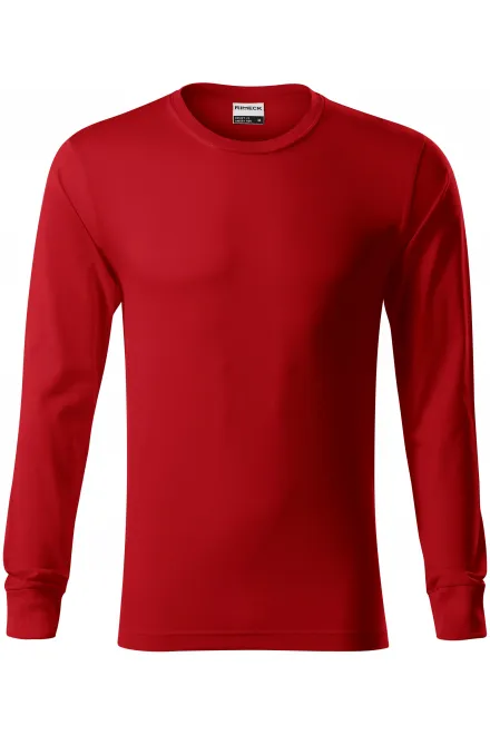 T-shirt a maniche lunghe da uomo resistente - rosso, M