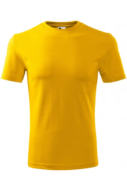 T-shirt classica da uomo - giallo, S
