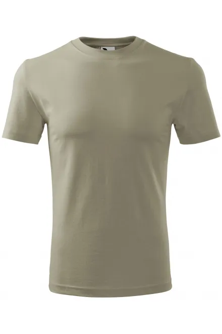 T-shirt classica da uomo - kaki brillante, S