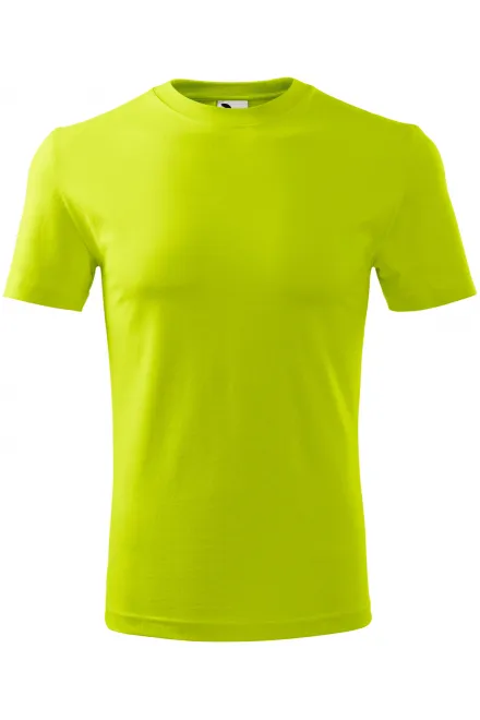 T-shirt classica da uomo - verde lime, S