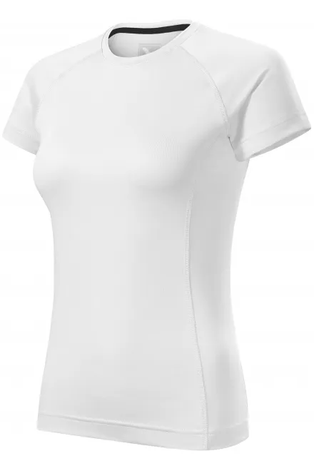 T-shirt da donna per lo sport, bianco