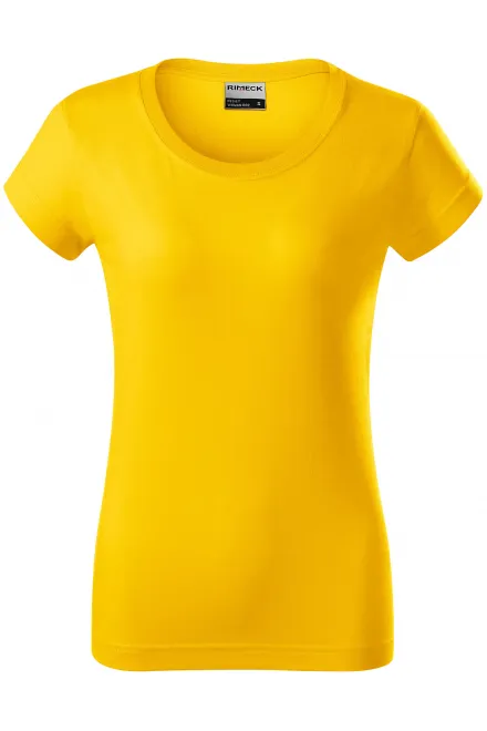 T-shirt da donna resistente dei pesi massimi - giallo, M