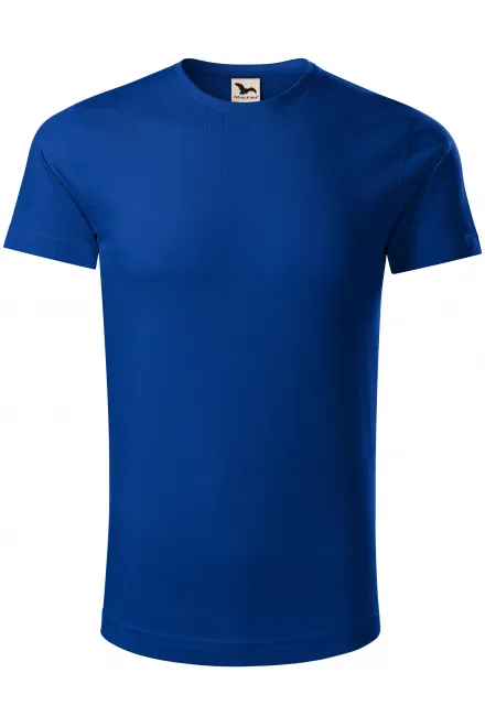T-shirt da uomo in cotone biologico - blu reale, M