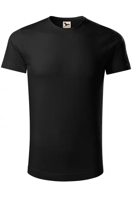 T-shirt da uomo in cotone biologico - nero, M