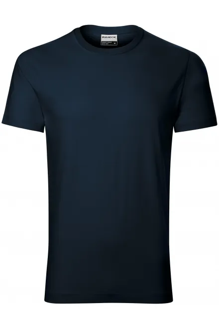 T-shirt da uomo resistente - blu scuro, L