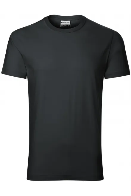 T-shirt da uomo resistente più pesante - grigio ebano, S