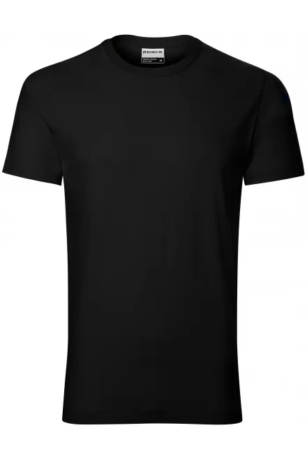 T-shirt da uomo resistente più pesante - nero, S