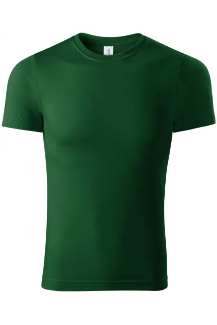T-shirt di peso maggiore - verde bottiglia, M