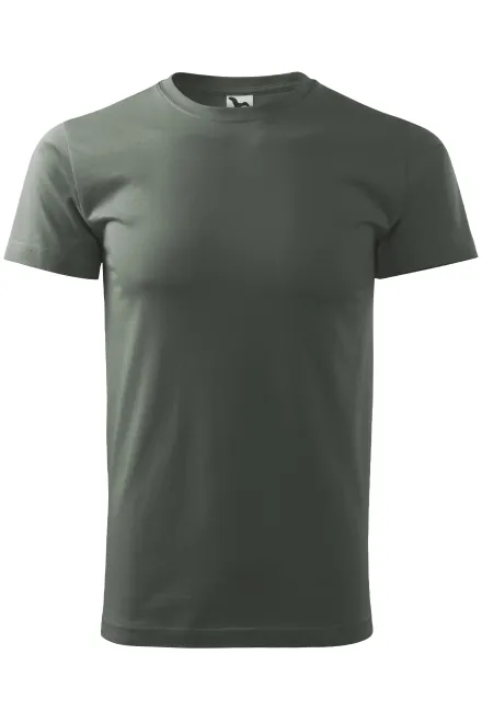 T-shirt semplice da uomo - ardesia scura, XS