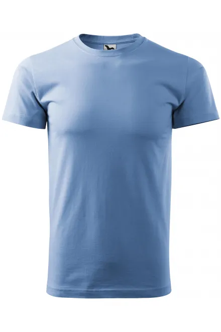 T-shirt semplice da uomo - cielo blu, XS
