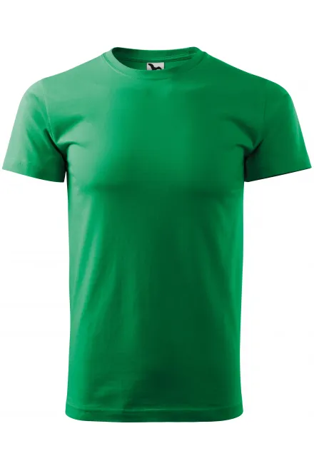 T-shirt semplice da uomo - erba verde, XS